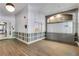 Elegant lobby with wood floors, mailboxes, and a community bulletin board at 1055 Piedmont Ne Ave # 409, Atlanta, GA 30309