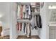 Organized walk-in closet with shelves, drawers, and clothing racks at 1055 Piedmont Ne Ave # 409, Atlanta, GA 30309