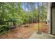 Backyard view featuring a swing set and bench at 1495 Old Hunters Lake Dr, Marietta, GA 30062