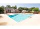 Inviting community pool with lounge chairs, ideal for swimming and enjoying sunny days with Gathering and friends at 6851 Roswell Rd # H12, Atlanta, GA 30328