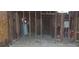 View of interior framing with utilities visible at 868 Oakhill Sw Ave, Atlanta, GA 30310