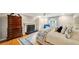 Spacious main bedroom with fireplace and hardwood floors at 1434 Churchill Way, Marietta, GA 30062