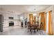 Spacious kitchen with stainless steel appliances, marble countertops, and a cozy breakfast nook at 3073 Hopeland Dr, Powder Springs, GA 30127