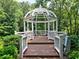 A charming gazebo provides an excellent community space at 2308 Littlebrooke Dr, Dunwoody, GA 30338