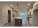 Spacious kitchen features a large island with an eat-in bar and modern appliances at 1923 Cassia Aly, Kennesaw, GA 30144