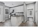 A full kitchen boasts modern appliances and ample cabinet space at 960 Byron Sw Dr, Atlanta, GA 30310