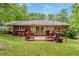 Private backyard with a spacious deck, perfect for outdoor entertaining and relaxation at 1145 Arbordale Dr, Decatur, GA 30033