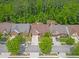 Bird's eye view of a well-maintained home and its neighbors in a leafy neighborhood at 1867 Willoughby Dr, Buford, GA 30519