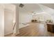 Spacious upper level flex room boasting hardwood floors, and a finished attic space at 1867 Willoughby Dr, Buford, GA 30519