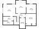 Here is a floor plan that shows the layout of the basement at 2002 Fairbrook Ln, Woodstock, GA 30189