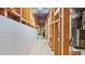 Unfinished basement with exposed wooden framing and visible ductwork at 5560 Stoneleigh Dr, Suwanee, GA 30024