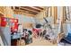 Unfinished basement area provides ample storage or customization options at 5560 Stoneleigh Dr, Suwanee, GA 30024