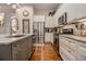 Spacious kitchen showcases stainless steel appliances, granite countertops, and classic white cabinets at 3025 Woodwalk Se Dr # 17, Atlanta, GA 30339