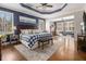Spacious primary suite with sitting area, tray ceilings, hardwood floors, and lots of light at 3025 Woodwalk Se Dr # 17, Atlanta, GA 30339