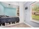 A bedroom with a built-in bed and storage underneath, perfect for maximizing space and organization at 5174 Ridge Tarn, Acworth, GA 30102