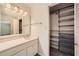 Renovated bathroom with a large countertop, drawers, and plenty of storage space at 12 Westchester Square Sq, Decatur, GA 30030