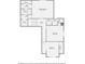 Detailed floor plan of the second floor showcases the bedroom layout at 12 Westchester Square Sq, Decatur, GA 30030