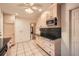 Cozy kitchen offering practical features, like black countertops and ample cabinet space at 12 Westchester Square Sq, Decatur, GA 30030