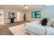 Large main bedroom with carpet, neutral colors, a white comforter, and a comfortable feel at 12 Westchester Square Sq, Decatur, GA 30030