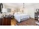 Bright bedroom features hardwood floors, ample closet space and natural light at 1534 September Chase, Decatur, GA 30033