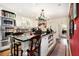 Spacious kitchen island with granite counters, stainless appliances, and hardwood flooring at 1534 September Chase, Decatur, GA 30033