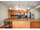 Well-lit kitchen with modern appliances, a center island, and ample cabinet space at 1195 Milton Ter # 1304, Atlanta, GA 30315