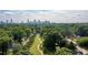 Aerial view of home and the nearby Atlanta skyline at 59 Stafford Nw St, Atlanta, GA 30314