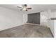 Bright living room showcasing open floor plan and accent wall at 1218 Matt Moore Ct, Lithia Springs, GA 30122