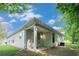 The backyard showcases a covered patio and a well-maintained exterior at 5527 Jerome Rd, College Park, GA 30349