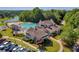 Beautiful clubhouse with pool, splashpad, and playground, perfect for recreation and relaxation at 3641 Carriage Glen Way, Dacula, GA 30019
