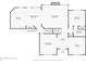 First floor plan features a kitchen, breakfast nook, living room, dining room, office, and bedroom at 3641 Carriage Glen Way, Dacula, GA 30019