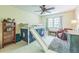 room with a bunk bed, built-in slide and space for playing at 7310 Ne Wynhill Ne Dr, Atlanta, GA 30328