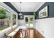 Eat-in kitchen nook with large picture window and view to yard at 2407 Boulder Se Rd, Atlanta, GA 30316