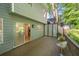 View of the backyard and outdoor patio space at 3253 Strathmore Dr, Duluth, GA 30096