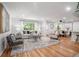 Spacious living room with hardwood floors and plenty of natural light, perfect for relaxing or entertaining at 4807 Kenilworth Dr, Stone Mountain, GA 30083