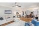 Open-concept layout connects living, dining, and kitchen areas, enhancing the home's flow and functionality at 2779 Fairlee Dr, Decatur, GA 30032