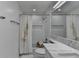 Beautiful bathroom with white tile and soaking tub at 5400 Roswell Rd # N1, Sandy Springs, GA 30342