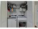 Convenient laundry room with modern washer and dryer at 5400 Roswell Rd # N1, Sandy Springs, GA 30342