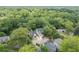 An aerial view of a home situated among lush green trees in a peaceful neighborhood at 253 Rockyford Ne Rd, Atlanta, GA 30317
