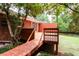 Inviting deck area extending from the house, perfect for outdoor living at 2227 Leafmore Drive, Decatur, GA 30033