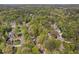 Scenic aerial shot of homes nestled among lush greenery in a tranquil neighborhood setting at 4152 Barberry Ne Dr, Roswell, GA 30075