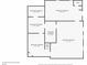 Basement floor plan featuring finished basement layouts at 4152 Barberry Ne Dr, Roswell, GA 30075