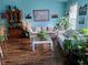 Bright living room with hardwood floors and comfortable seating at 3102 Aberdeen Cv, Lithonia, GA 30038