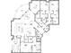 Detailed floor plan showcasing the layout of the home, including bedrooms, bathrooms, and living areas at 50 Canton St # 406, Alpharetta, GA 30009