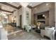 Luxury lobby with a fireplace, comfortable seating, and elegant decor at 50 Canton St # 406, Alpharetta, GA 30009