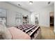 Bedroom with a double bed and view of an ensuite bathroom at 1127 Provence Ln, Decatur, GA 30033