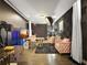 Stylish office with plush seating, dark accent walls, and modern finishes at 1127 Provence Ln, Decatur, GA 30033