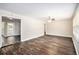Spacious living room with hardwood floors at 3436 Dodson Ter, Atlanta, GA 30344