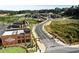 Aerial view of the City Center featuring mixed-use commercial and residential buildings at 1651 Tide Mill Rd, Cumming, GA 30040