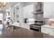 Kitchen featuring stainless steel appliances, modern cabinetry, and a functional layout at 217 Napa Dr, Woodstock, GA 30188